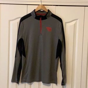 U of Dayton 1/4 zip mens large